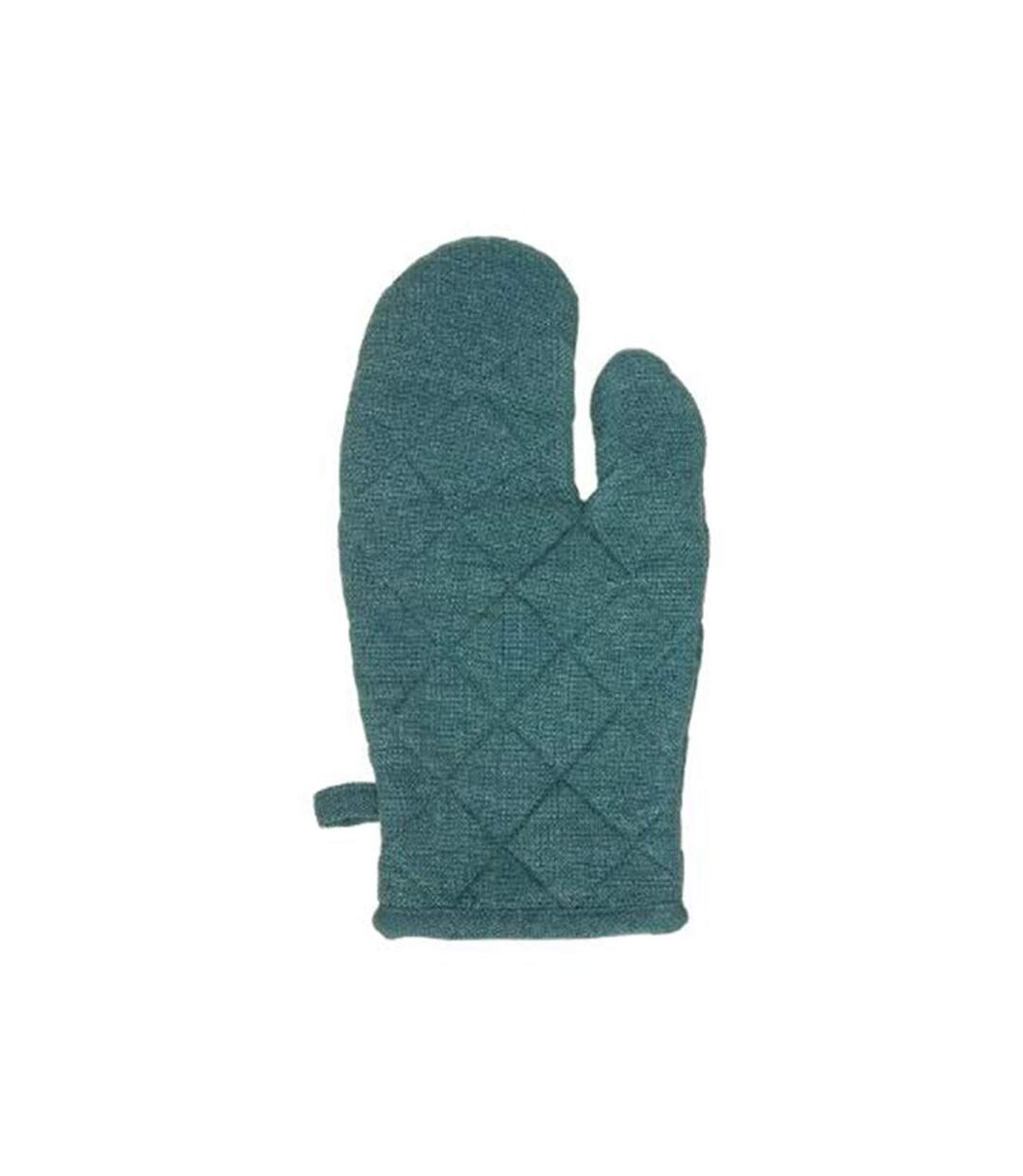Gant & Manique en Coton Wild 33cm Bleu Canard