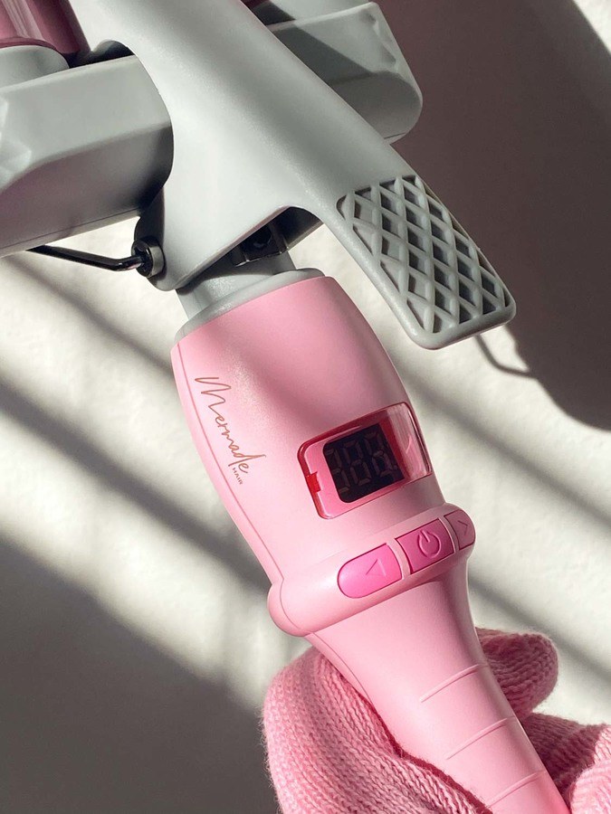 Mermade Hair Pro Waver Pink 32mm