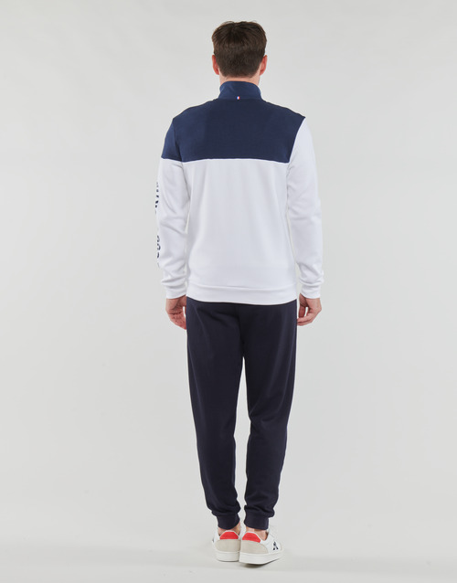 Le Coq Sportif - SAISON 2 FZ SWEAT N°1 M - Blanc / Marine