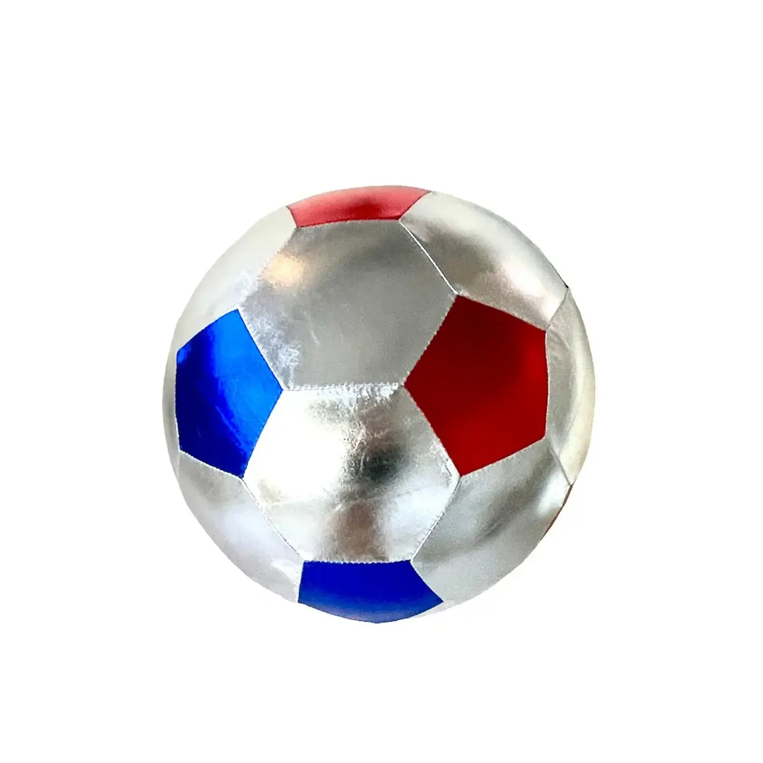 Ratatam | Soccer Ball silver/blue/red 22cm