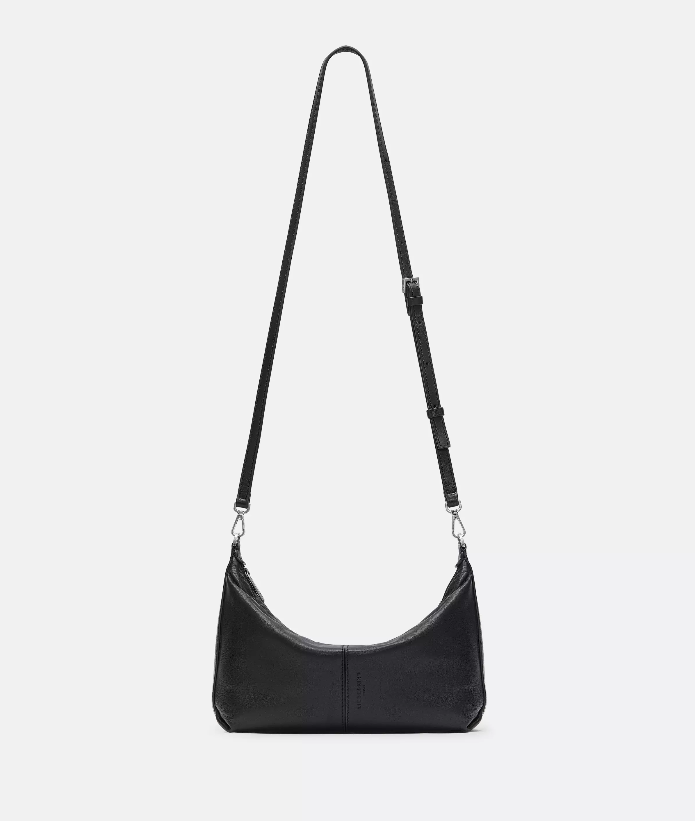 Paris Hobo S Handy leather hobo bag