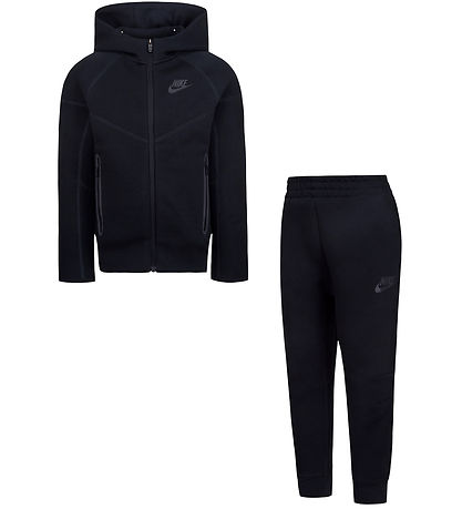 Nike Sweats?t - Tech - Cardigan/Sweatpants - Sort