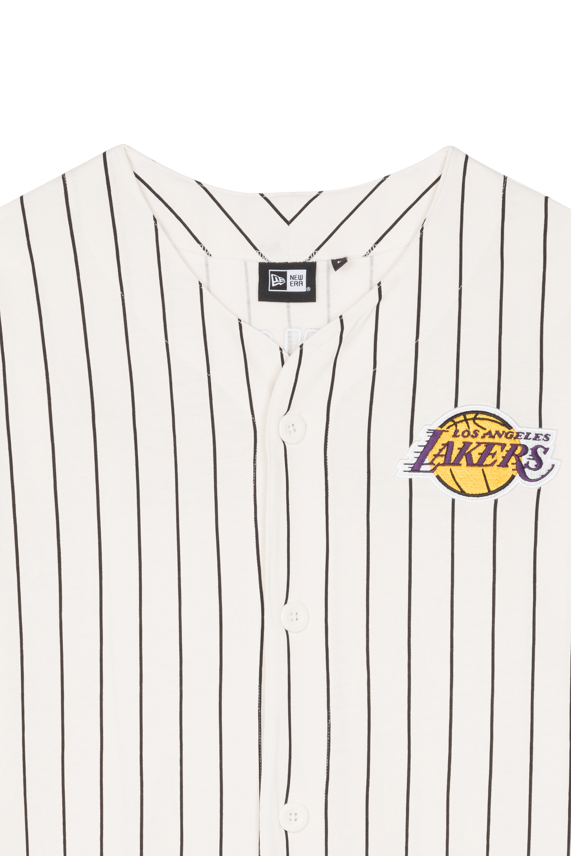 NEW ERA Maillot De Baseball  PINSTRIPE BASEBALL Beige