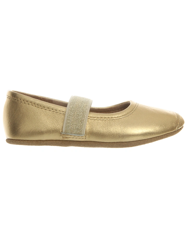 Spangen-Hausschuhe BALLET in gold (Größe: 25)