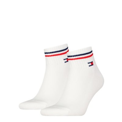 Chaussettes homme Uni Tj Quarter 2P Iconic TOMMY HILFIGER