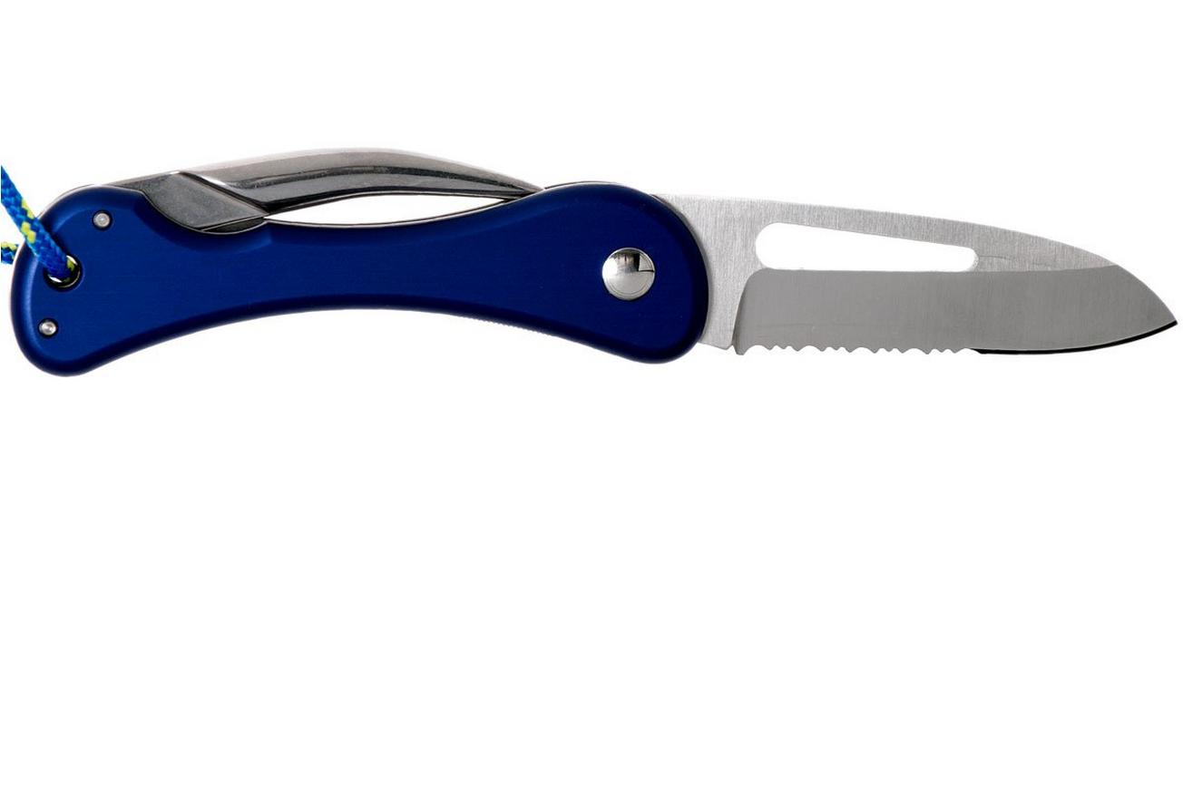 Fox 233B Sailing knife, blauw aluminium