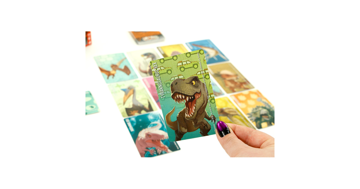 999 GamesSimilo: Jurassic World Kaartspel  (Nederlands, 2 - 8 spelers, 10 minuten, vanaf 7 jaar)