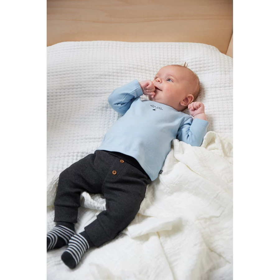 Feetje Longsleeve Fun Mini Person blau