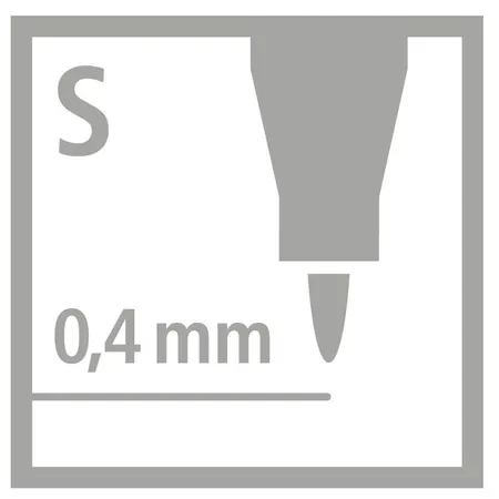 Folienstift - STABILO OHPen universal - permanent superfein - 10er Pack - rot