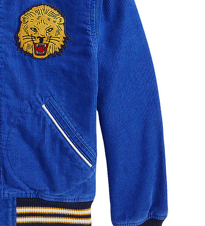 Polo Ralph Lauren Jakke - Fløjl - Blå m. L?ve