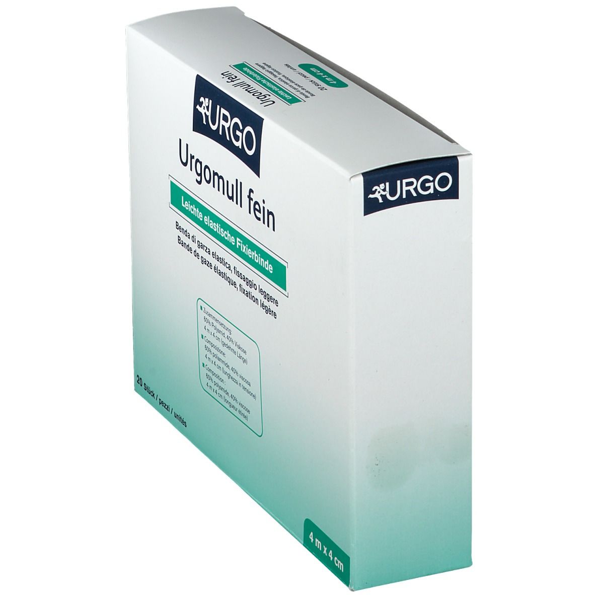 URGOmull fein 4 m x 4 cm
