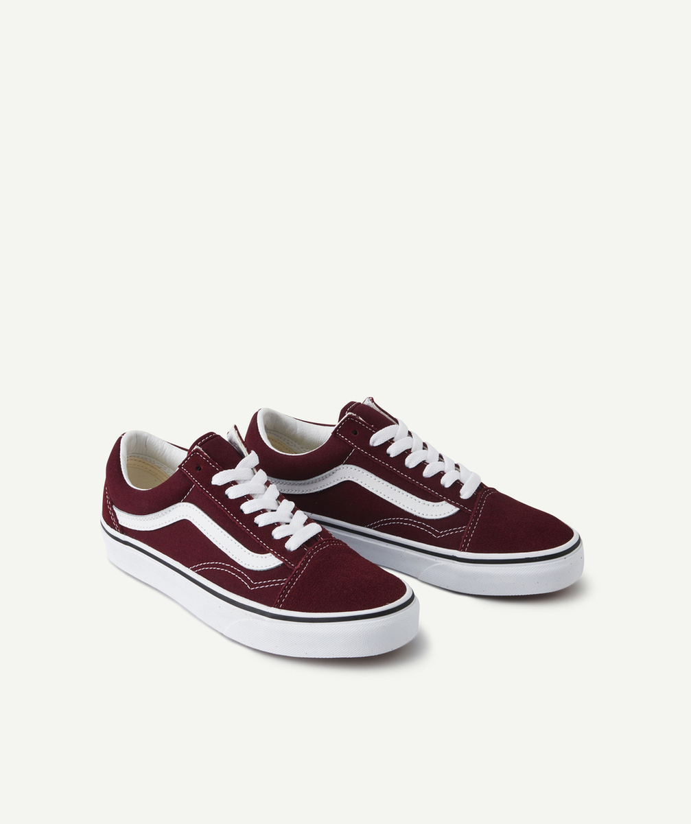 VANSBASKETS OLD SKOOL ROUGE ET BLANCHE