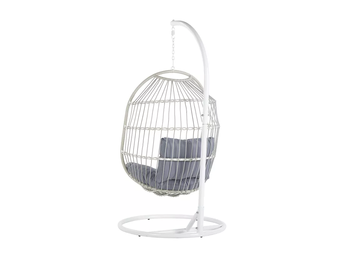 Fauteuil suspendu avec support ALBA Blanc