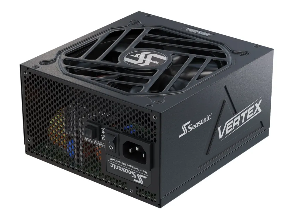 Seasonic VERTEX GX 1000 - Strømforsyning (intern) - ATX12V / EPS12V - 80 PLUS Gold - AC 100-240 V - 1000 Watt