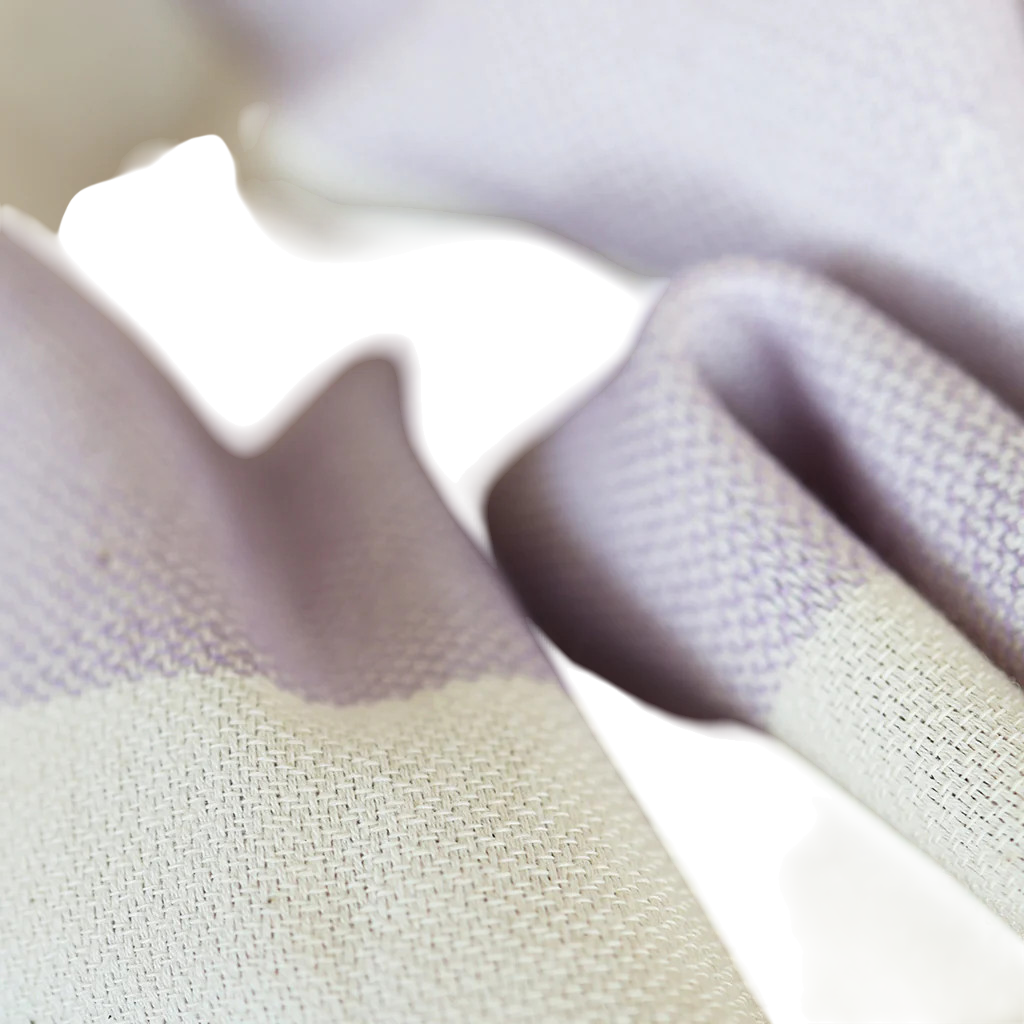 Badetuch Fouta Lilac Offwhite
