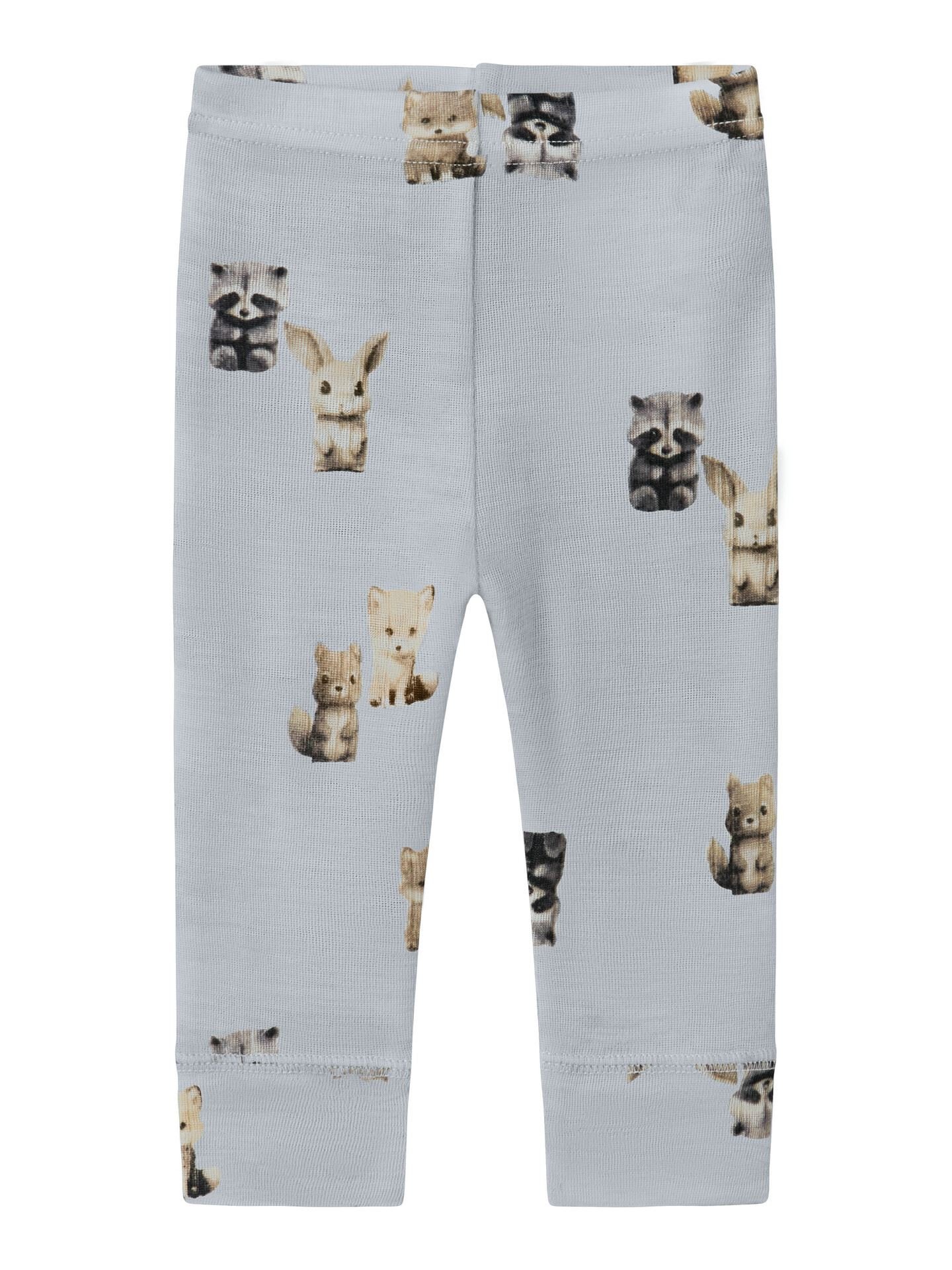 Wang Wool Rib Longjohn All Over Print