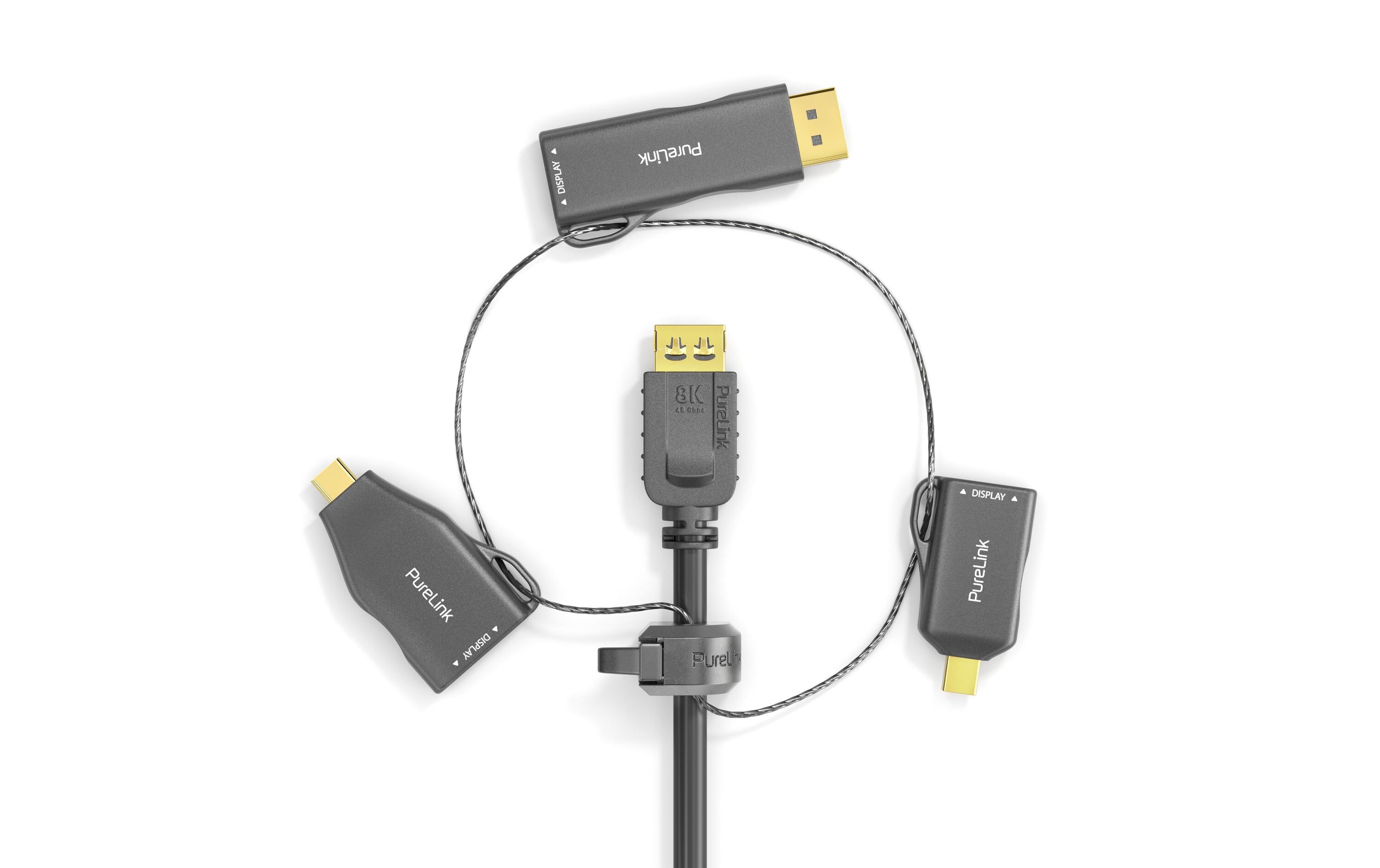 Adapterring IQ-AR100 HDMI2K HDMI Adapterring mit drei Adaptern