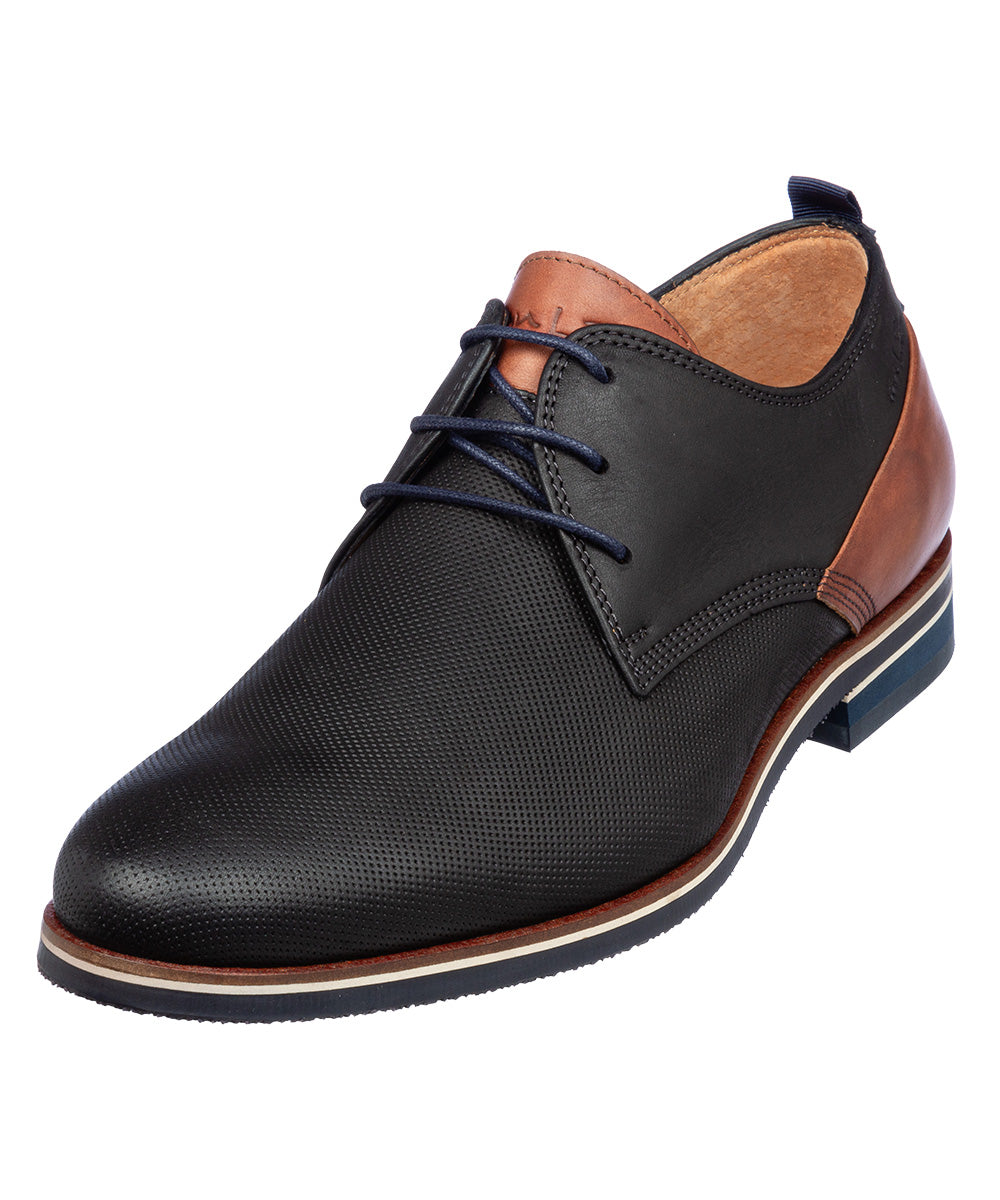 Antraciet grijs nubuck Sabinus veterschoen
