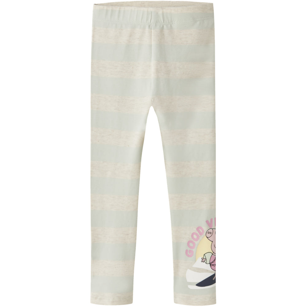 Køb Name It Pale Aqua Nmfarda Peppa Leggings Cplg