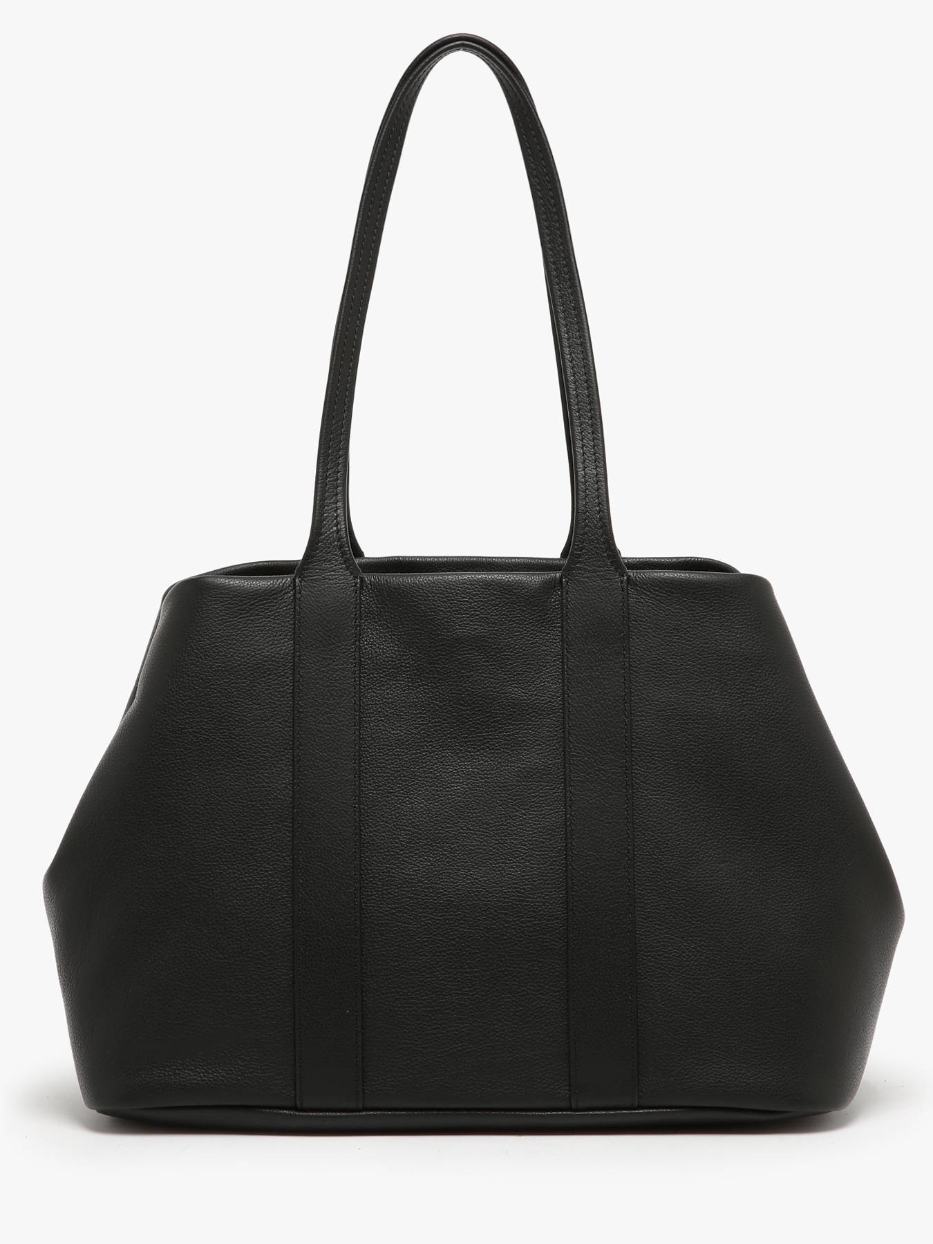 sac port paule City court cuir LACOSTE