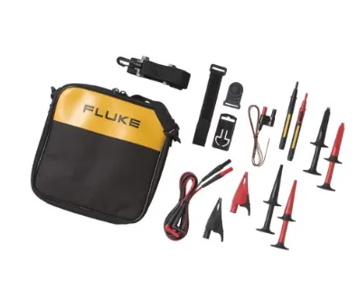 Fluke TLK289, Testledning, sonde og klipsæt, Sort, Rød