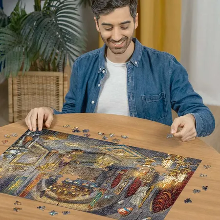 Ravensburger Puzzle - Das Schloss des Vampirs, 1000 Teile