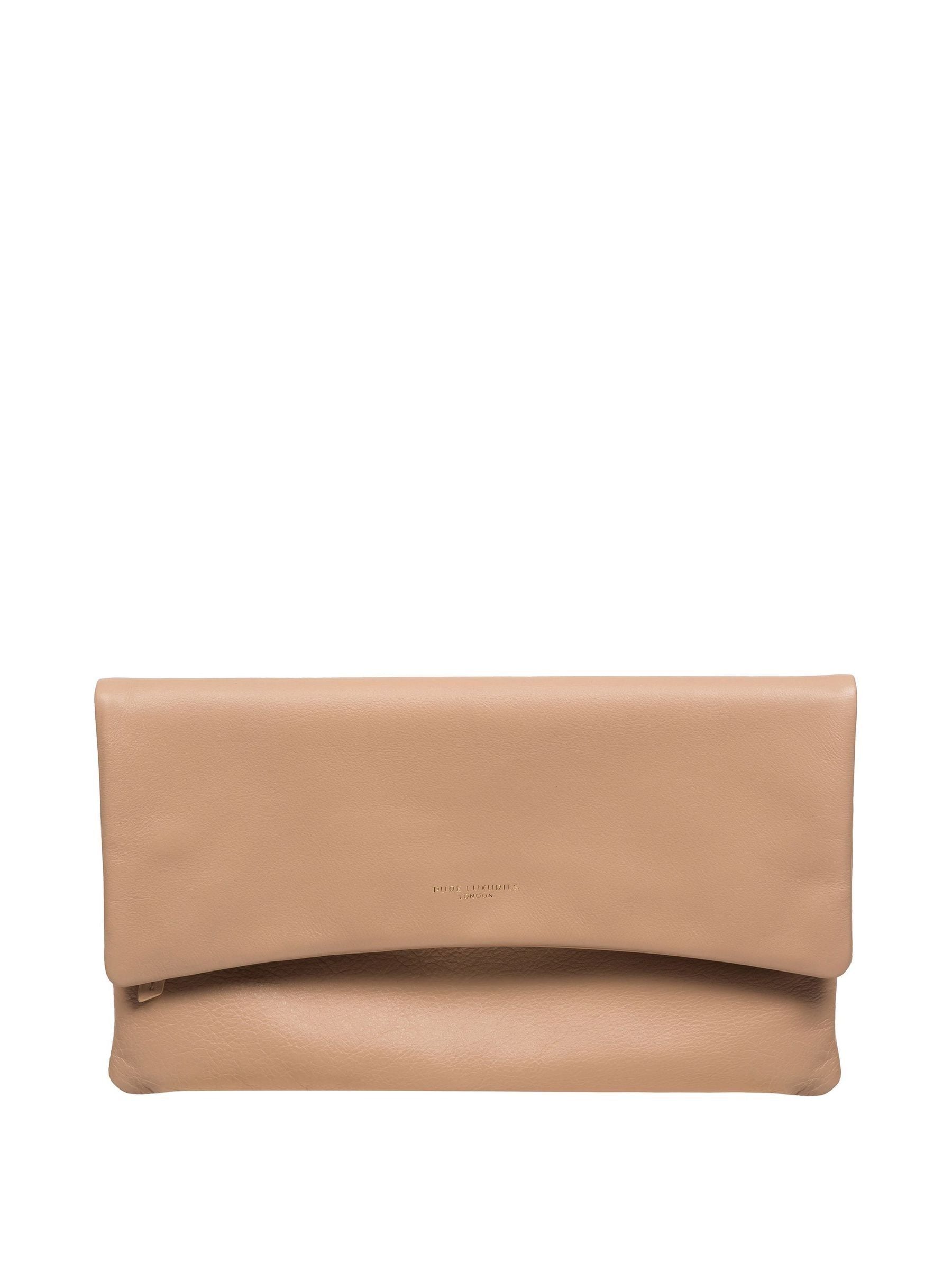 Crème - Pure Luxuries London - Amelia - Leren nappatas