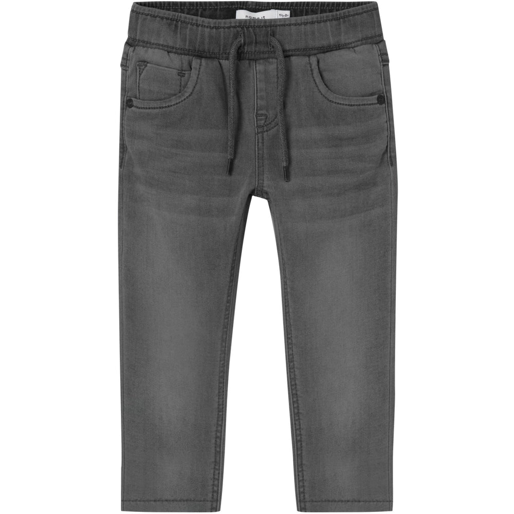Køb Name It Medium Grey Denim Ryan Slim Sweat Jeans Noos