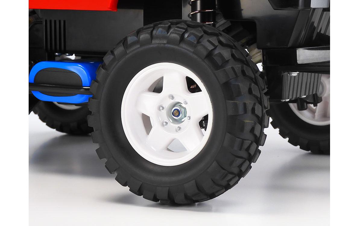 Monster Truck Mitsubishi Pajero CW-01 Bausatz, 1:10<br>2WD Off-Road Modell mit 1982 Mitsubishi Pajero Karosserie
