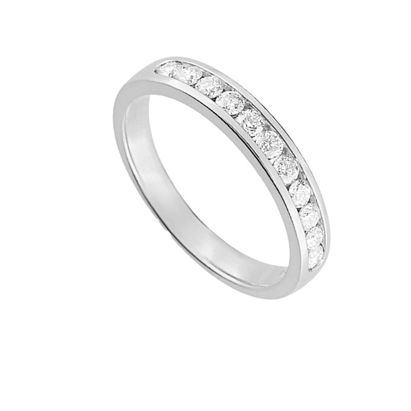 Bague Femme - Or 18 Carats - Diamant