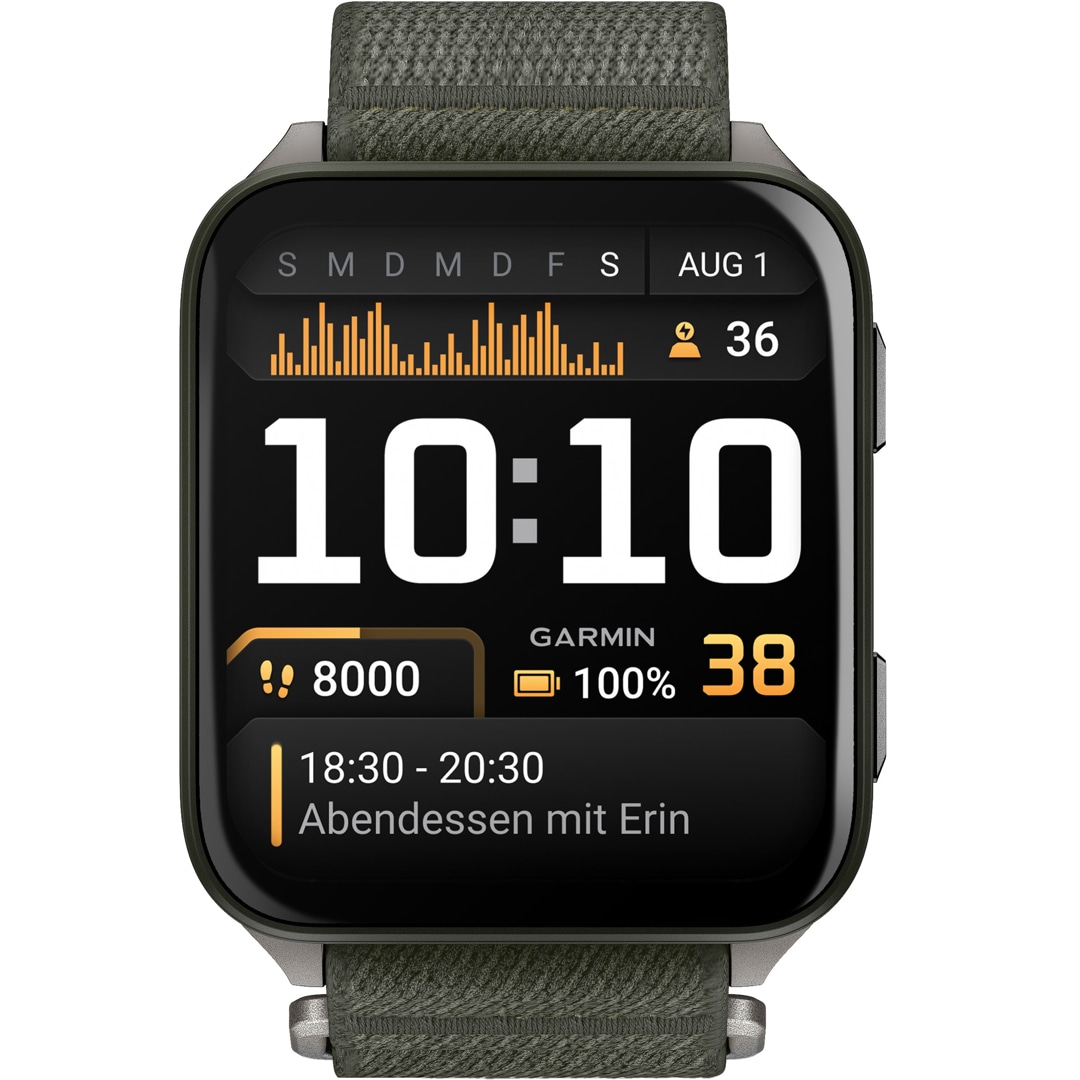 Garmin Venu X1 Smartwatch Moosgrün