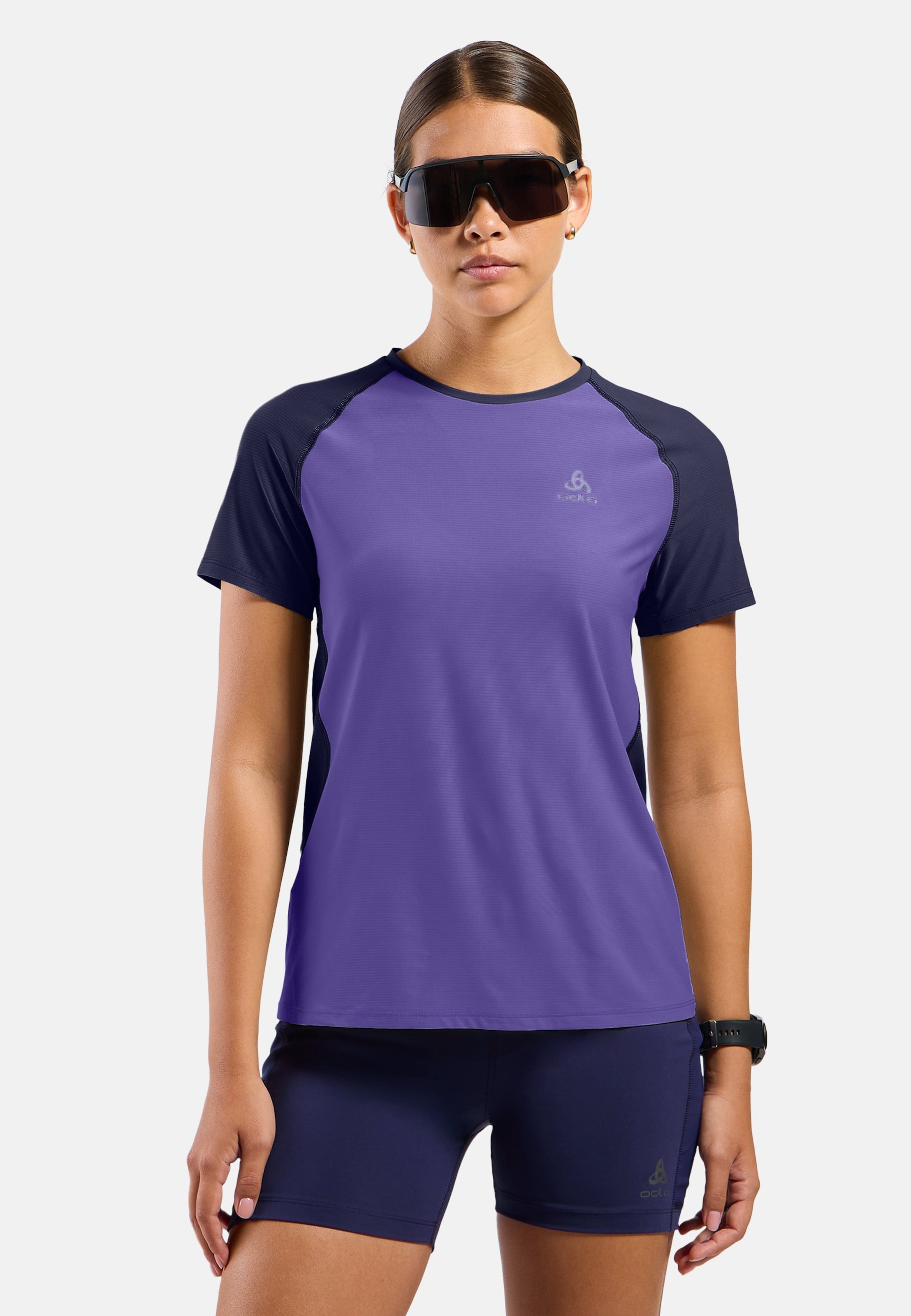 X-Alp Trailrunning-Shirt in afterparty - eclipse