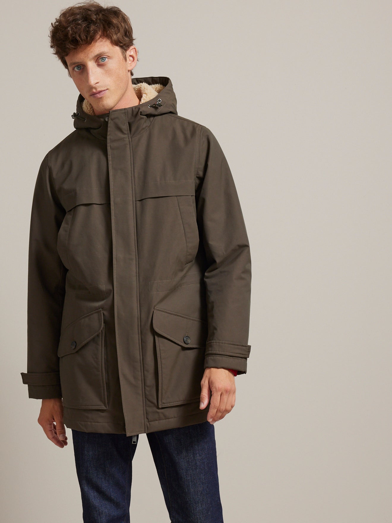 Parka casual homme