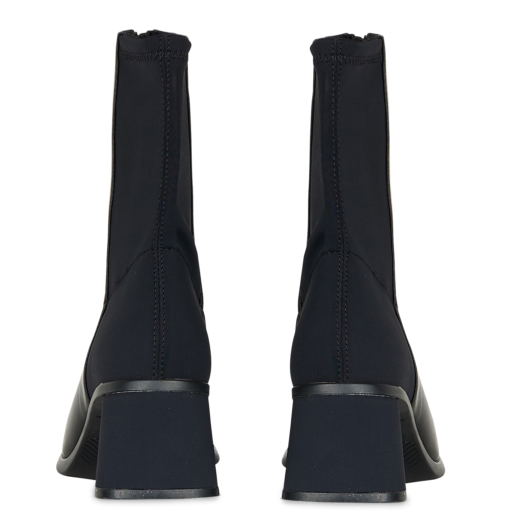 KIARA - Bottines zippées en cuir | Noir