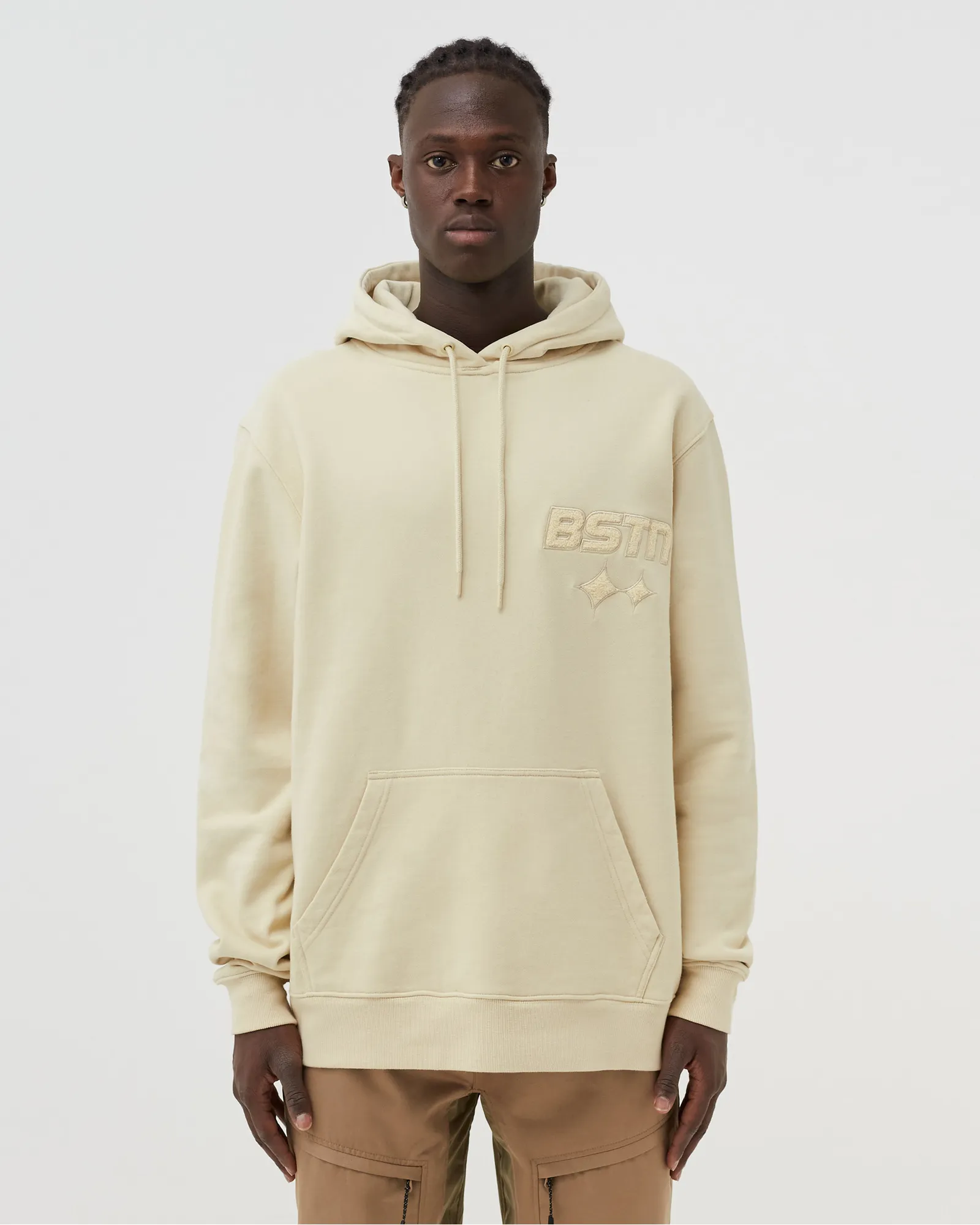 BSTN Brand Peached  Logo Hoody