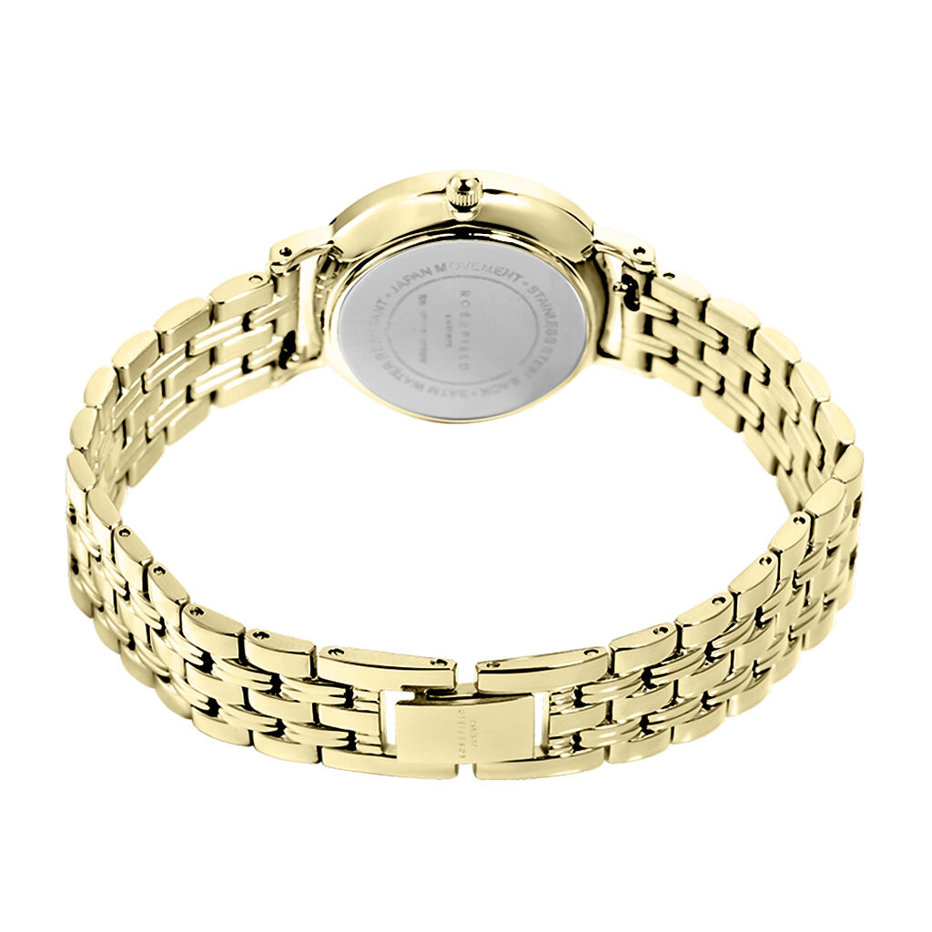 Montre Rosefield Small Edit Champagne