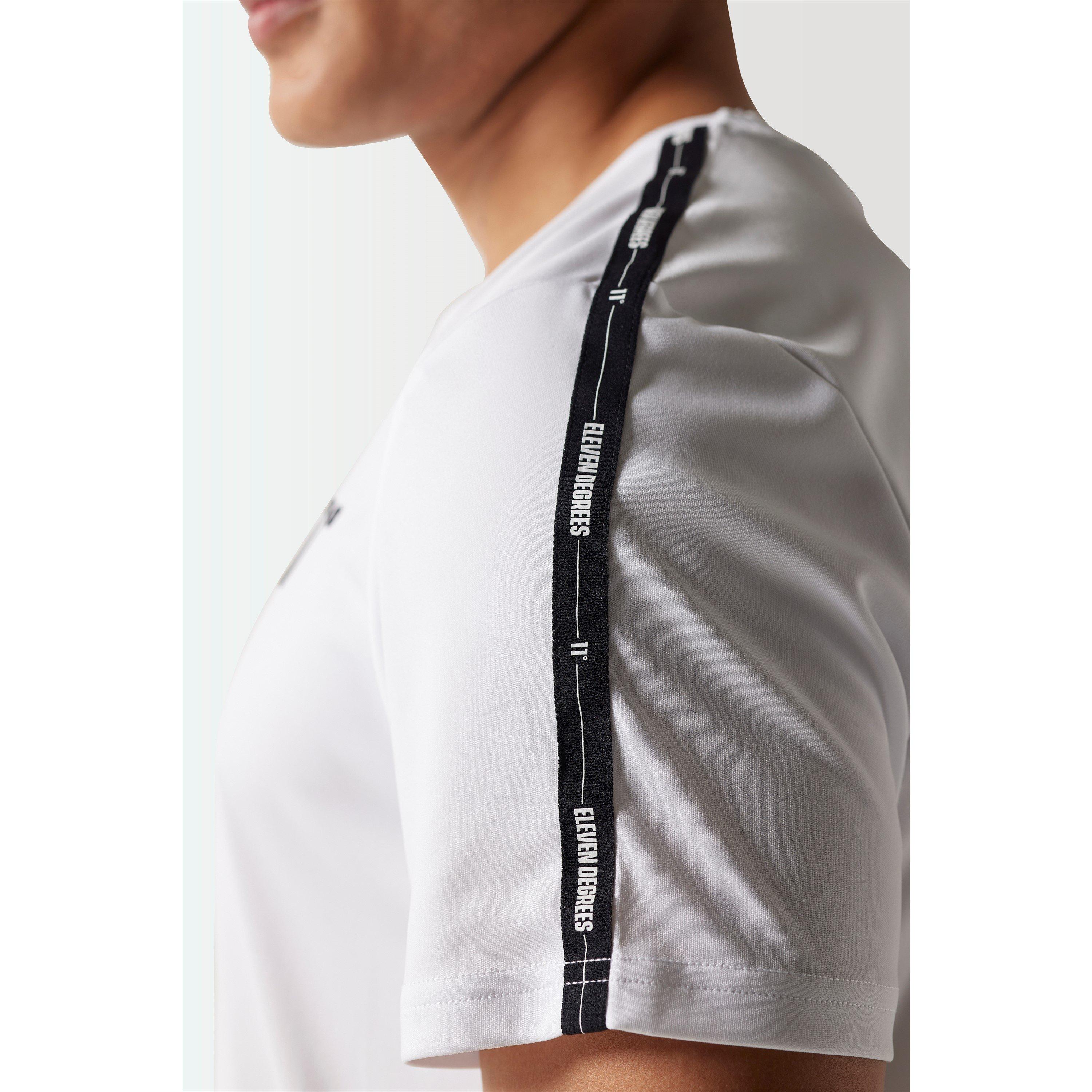 11 Degrees 11D Microtape T Shirt White