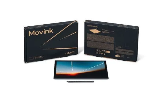 Wacom Movink 13 - Digitizer m/ OLED display - 29.4 x 16.5 cm - multi-touch (10-punkts) - projiceret kapacitiv - kablet - USB-C