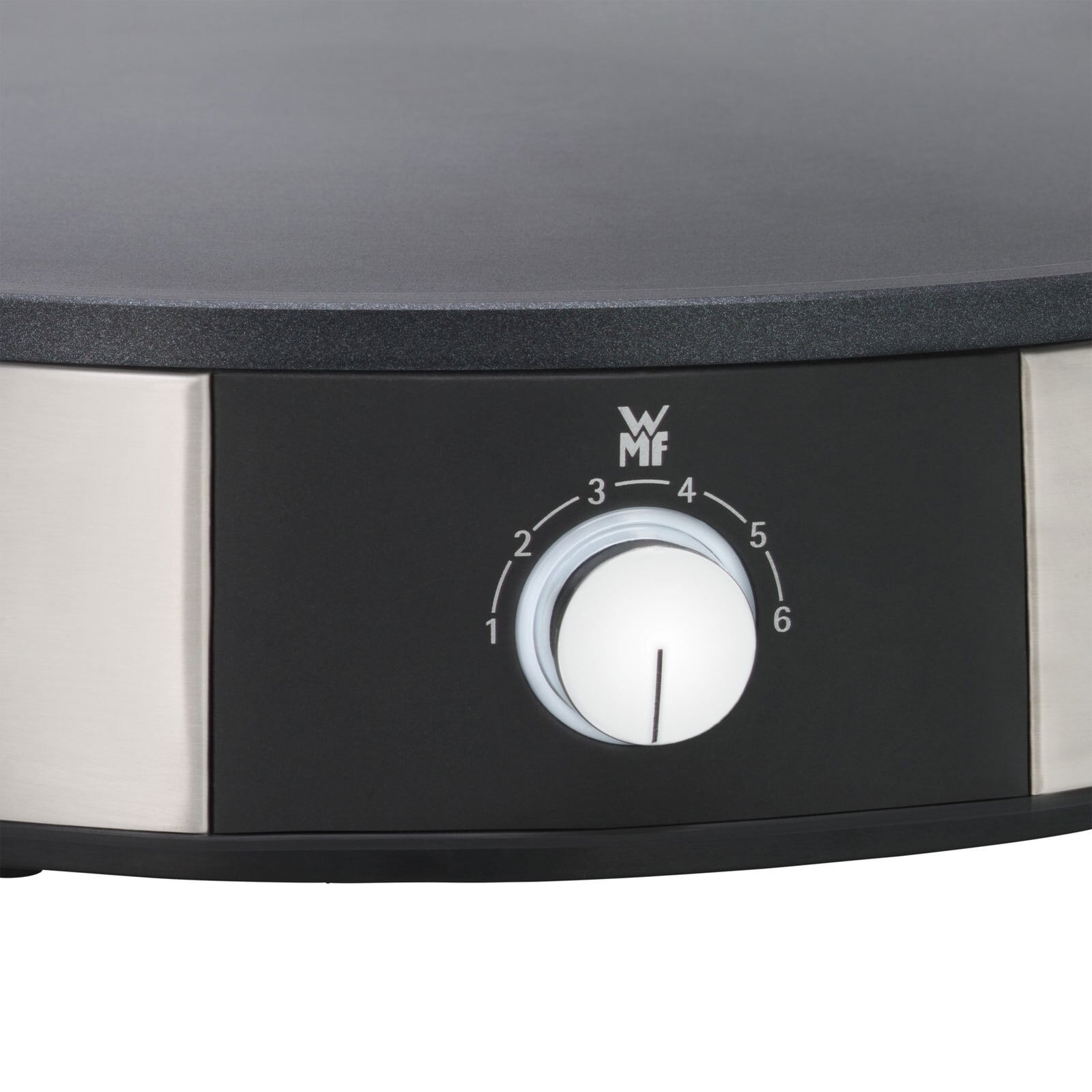 WMF Crêpes-Pfanne LONO 3-teilig silberfarbig Cromargan®