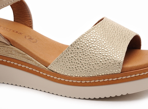 Eva frutos nu pieds talons femme 569 beige