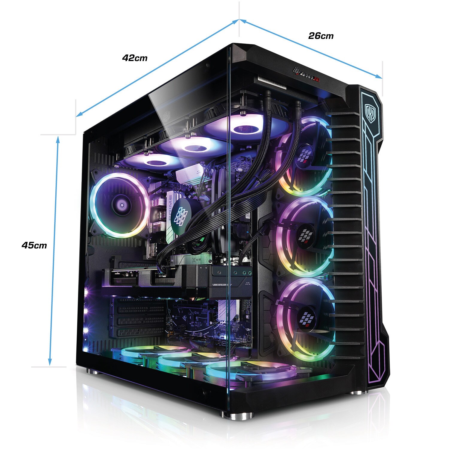 Gaming PC Panorama XL 14 Intel Core i7-14700KF, 32GB DDR5, NVIDIA RTX 4070 Ti Super 16 GB, 2TB SSD, Windows 11