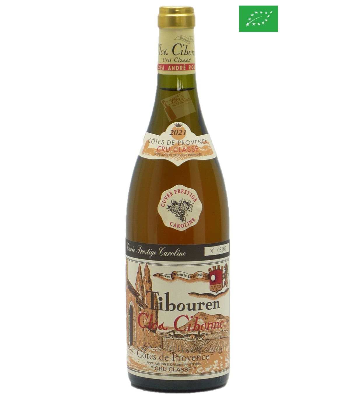 Clos Cibonne Côtes de Provence Rosé Prestige Caroline 2021
