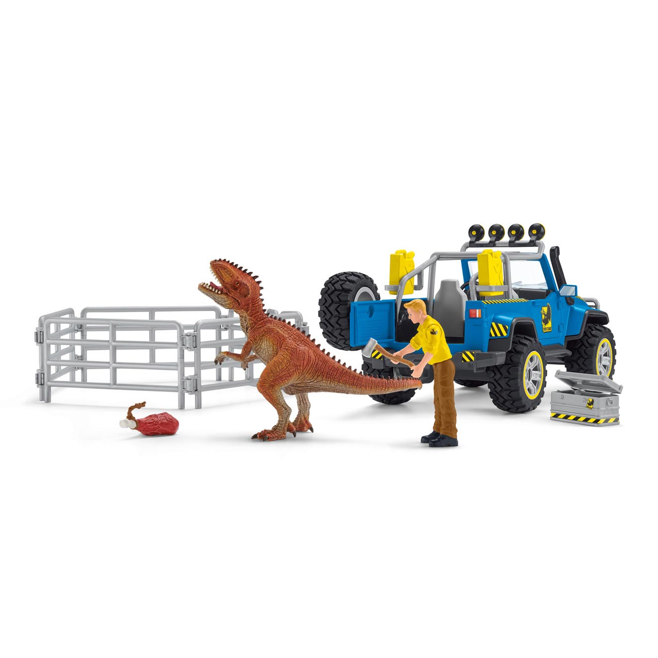 schleich DINOSAURS Off-road Voertuig met Dino Wachtpost 41464