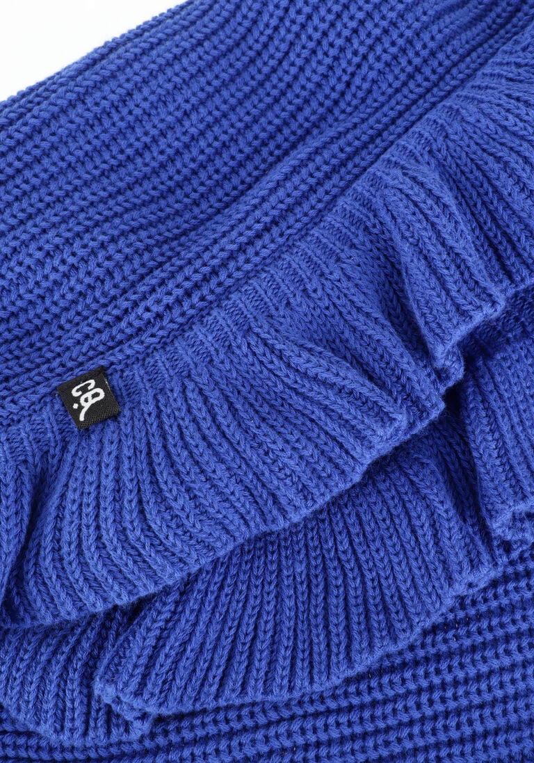 CARLIJNQ blauwe carlijnq trui spencer - cobalt blue