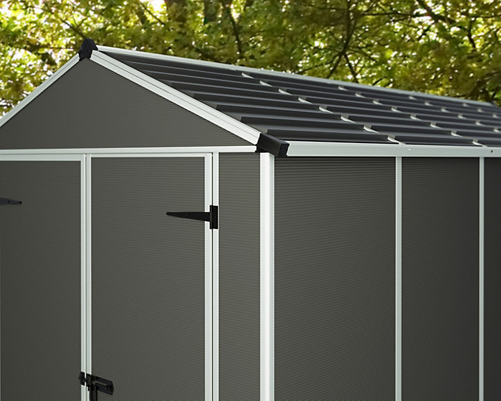 Abri de jardin Rubicon Canopia 302x175 cm Aluminium et Polycarbonate