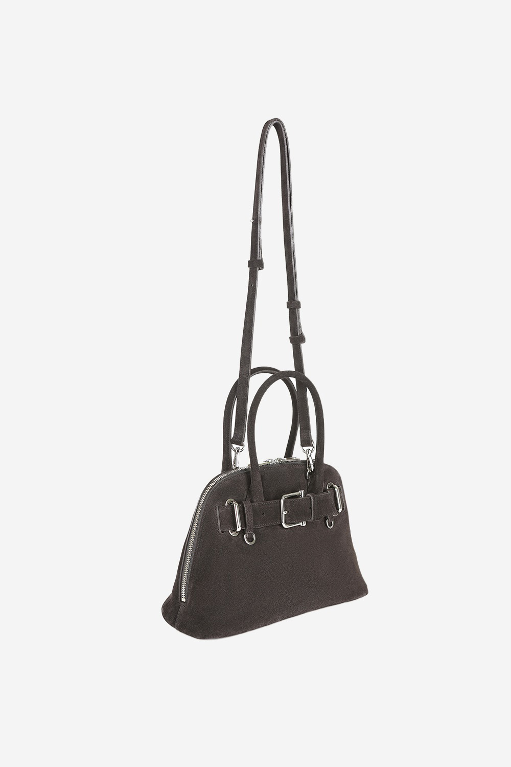 Brocle mid suede zip bag