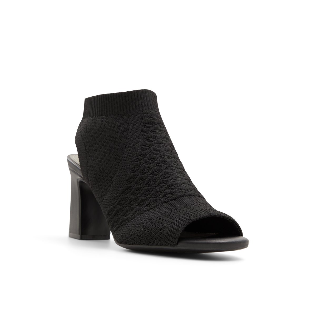 SOLEMATE-Wyleteriel-Sandales à talons hauts - Talon bloc - Noir