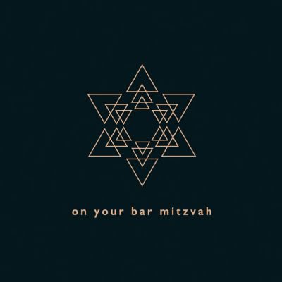 Bar Mitzvah Black Star
