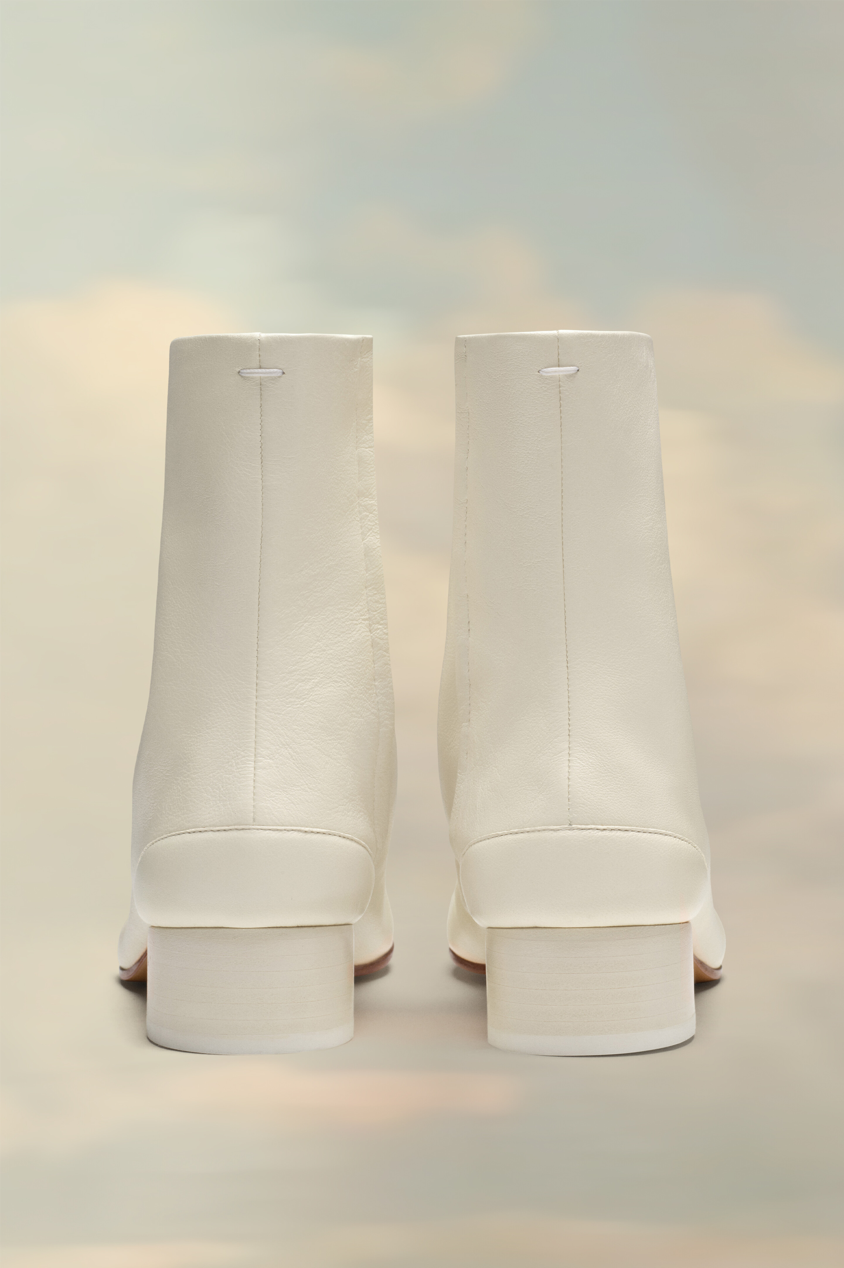 Bottines Tabi Blanc Blanc