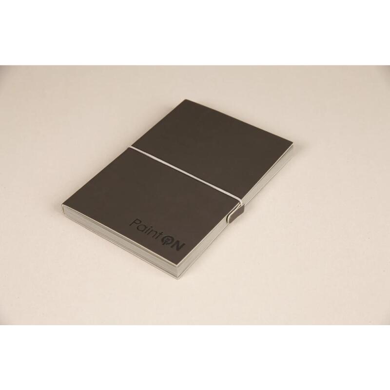 Paint'ON Gris carnet cousu 32F A5 250g - Gris